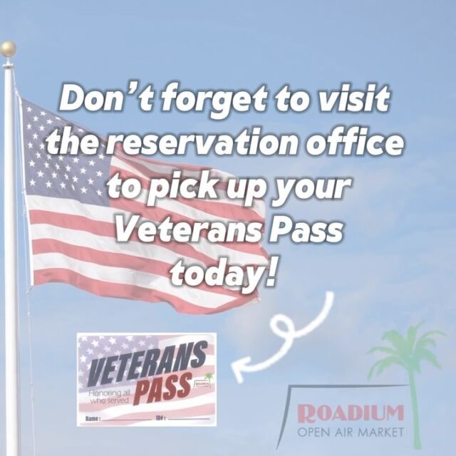 The Roadium honors and thanks all veterans for their bravery and dedication. 🇺🇸 Happy Veterans Day! #November11 #veterans #veteransday #theroadium #roadium #openairmarket #shop #shopsmall #shoplocal