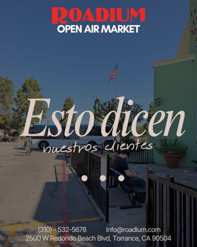 Calificaciones reales. Experiencias reales. ⭐
Gracias por confiar en el Roadium y ser parte de nuestra comunidad 💛

En el Roadium, ustedes son nuestra mejor calificación 🙏🏻✨