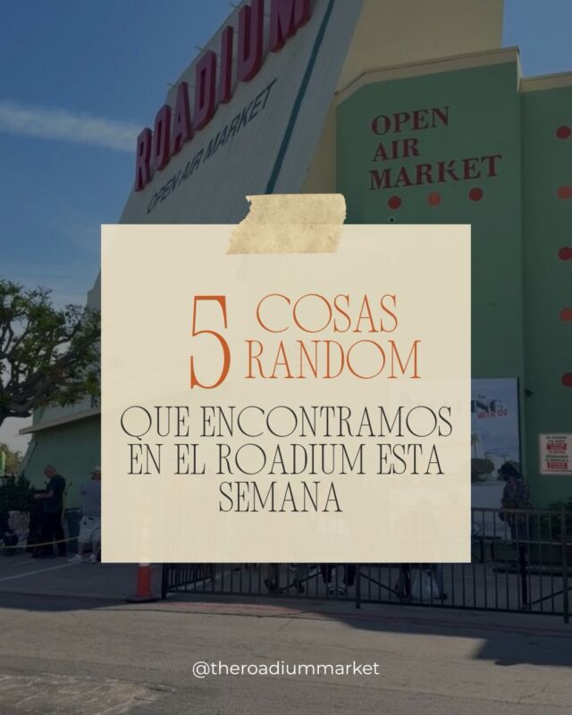 Si creías haberlo visto todo… piénsalo otra vez 👀
En el Roadium siempre hay algo que te sorprende (y a nosotros también 😂)

¿Cuál fue el más random para ti? 💬

🔥 Parte 1