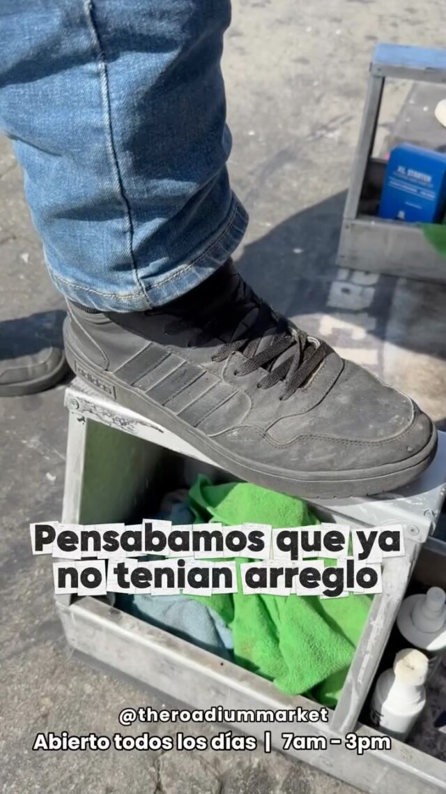 👟 SHOE CLEANING

✨ Sometimes we think they have no fix
but they just needed the right care 👀

At the Roadium, you’ll find those services that save the day (and you didn’t even know you needed) and the best, you can buy the product! 🥰

The Roadium has hidden gems… 💛

@jpittmusic