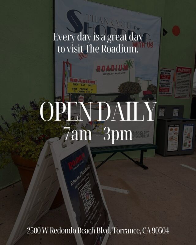 You never know what you’re going to find… and that’s the best part of the Roadium 👀

Every aisle has something different and unique that you won’t find just anywhere 🛍️

Come with time, because you’ll always end up discovering something amazing ✨

📍See you at the Roadium
🕖 Open every day | 7am - 3pm